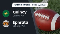 Recap: Quincy  vs. Ephrata  2022
