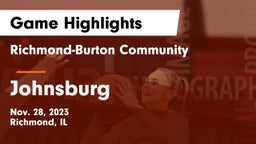Richmond-Burton Community  vs Johnsburg  Game Highlights - Nov. 28, 2023