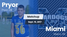 Matchup: Pryor  vs. Miami  2017