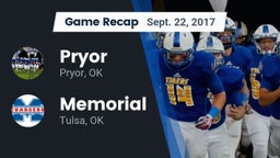 Recap: Pryor  vs. Memorial  2017