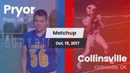 Matchup: Pryor  vs. Collinsville  2017