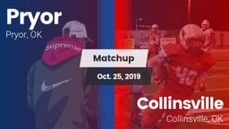 Matchup: Pryor  vs. Collinsville  2019