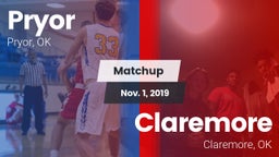 Matchup: Pryor  vs. Claremore  2019