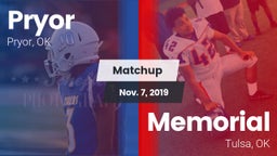 Matchup: Pryor  vs. Memorial  2019