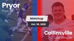 Matchup: Pryor  vs. Collinsville  2020