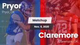 Matchup: Pryor  vs. Claremore  2020