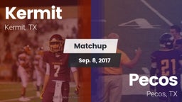 Matchup: Kermit  vs. Pecos  2017