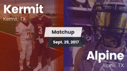 Matchup: Kermit  vs. Alpine  2017