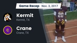 Recap: Kermit  vs. Crane  2017
