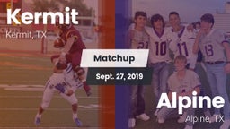Matchup: Kermit  vs. Alpine  2019