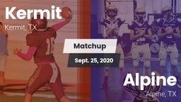 Matchup: Kermit  vs. Alpine  2020