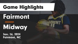 Fairmont  vs Midway  Game Highlights - Jan. 16, 2024