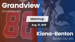 Matchup: Grandview High vs. Kiona-Benton  2018