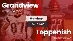 Matchup: Grandview High vs. Toppenish  2018