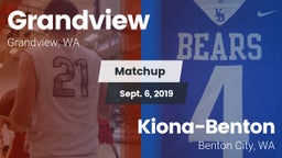 Matchup: Grandview High vs. Kiona-Benton  2019