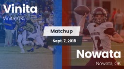 Matchup: Vinita  vs. Nowata  2018