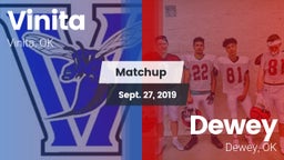 Matchup: Vinita  vs. Dewey  2019