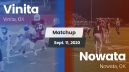 Matchup: Vinita  vs. Nowata  2020