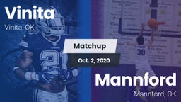 Matchup: Vinita  vs. Mannford  2020