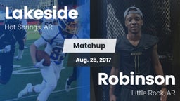 Matchup: Lakeside  vs. Robinson  2017