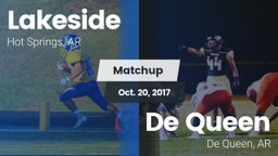 Matchup: Lakeside  vs. De Queen  2017