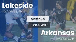 Matchup: Lakeside  vs. Arkansas  2018