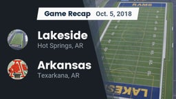 Recap: Lakeside  vs. Arkansas  2018