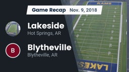 Recap: Lakeside  vs. Blytheville  2018