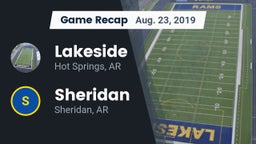 Recap: Lakeside  vs. Sheridan  2019
