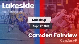 Matchup: Lakeside  vs. Camden Fairview  2019
