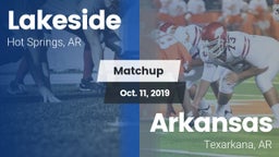 Matchup: Lakeside  vs. Arkansas  2019