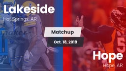 Matchup: Lakeside  vs. Hope  2019