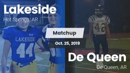 Matchup: Lakeside  vs. De Queen  2019