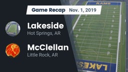 Recap: Lakeside  vs. McClellan  2019