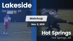 Matchup: Lakeside  vs. Hot Springs  2019