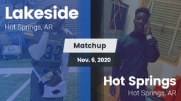 Matchup: Lakeside  vs. Hot Springs  2020