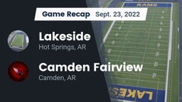 Recap: Lakeside  vs. Camden Fairview  2022