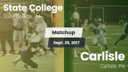 Matchup: State College High vs. Carlisle  2017