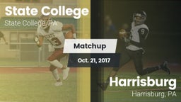 Matchup: State College High vs. Harrisburg  2017