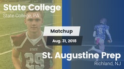 Matchup: State College High vs. St. Augustine Prep  2018