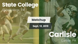Matchup: State College High vs. Carlisle  2019