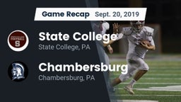 Recap: State College  vs. Chambersburg  2019