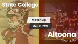 Matchup: State College High vs. Altoona  2019