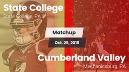 Matchup: State College High vs. Cumberland Valley  2019
