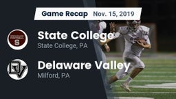 Recap: State College  vs. Delaware Valley  2019