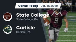 Recap: State College  vs. Carlisle  2020