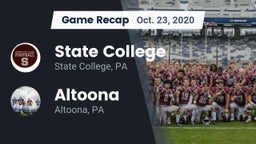 Recap: State College  vs. Altoona  2020