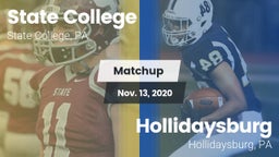 Matchup: State College High vs. Hollidaysburg  2020