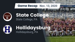 Recap: State College  vs. Hollidaysburg  2020
