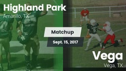 Matchup: Highland Park High vs. Vega  2017